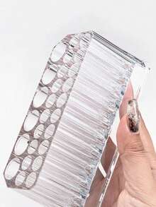 1 pièce Organisateur de pinceaux à ongles avec 26 trous, support de rangement pour eyeliner, présentoir de rangement pour cosmétiques et stylos. Présentoir acrylique pour pinceaux de maquillage. Accessoire pour manucure - Transparent - Voir 6