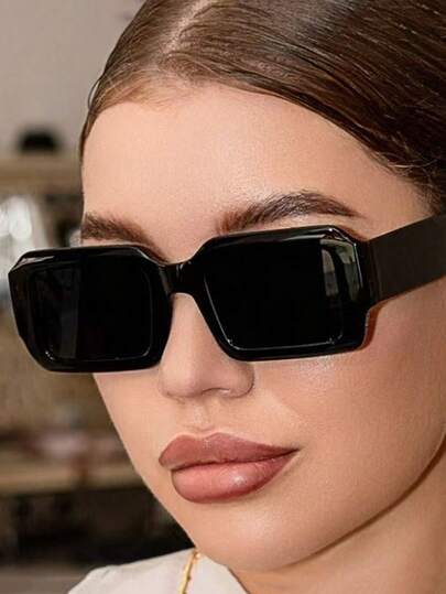 New Style Square Frames, Fashionable Retro Glasses, Internet Celebrity Street Style Fashion Glasses.