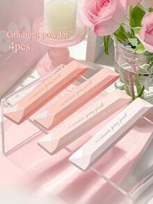 1/4卷渐变双面胶带，胶水笔，必备文具，大容量，持久耐用，透明胶水笔，适用于手工和剪贴簿、DIY拼贴画和照片装裱、返校季、文具胶带、办公用品、手工日记和艺术项目、工艺品、婚礼 - 彩色 - 查看 6