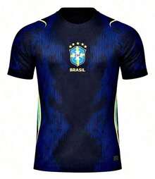 26/27 New Brazilian National Team Uniform Blue World Cup Fan Version - New Blue - View 1