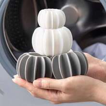 4个/包 硅胶洗衣球，防止衣物缠绕打结，适用于滚筒式烘干机、洗衣机清洁魔球 - 查看 7