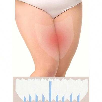 1/10/20/30 paar unisex zomerse anti-schuur dijbanden, comfortabele pasvorm, beschermen de dijen en kuiten van vrouwen, tailleband/sticker voor comfortabele bescherming