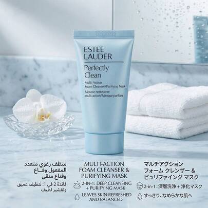 Estée Lauder 雅诗兰黛洁面乳 30 毫升旅行装，完美洁净多效泡沫洁面乳/净化面膜