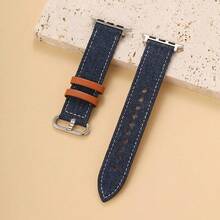 帆布替换表带，兼容 Series 1-11 SE Ultra 3 2，兼容 49mm、46mm、45mm、44mm、42mm、41mm、40mm 和 38mm 尺寸的 表带 - 彩色 - 查看 14