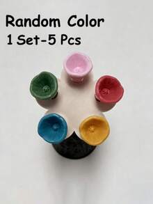 5pcs Colorful Bee Water Drinking Set, Bee And Insect Water Cups, Colorful Bee Water Station With Wooden Base, Garden Bee Feeder, Suitable For Outdoor, Garden, Balcony, Flower Pot, Creative Garden Decor, Practical Gardening Tools, Garden, Gardening, Outdoor Yard Decor, Yard Supplies, Bee Water Station, Back To School, Halloween, Soft, College Dorm Essentials, Camping Essentials, Holiday Essentials, Summer - 1pc - View 9