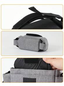 1pc Baby Stroller Diaper Bag, Baby Accessories, Baby Changing Pad, Baby Pouch, Baby Toiletry Bag, Baby Storage Basket, Baby Organizer, Baby Stroller Accessories, Baby Storage Box, Newborn Supplies, Newborn Gift, Kids Lunch Box, Kids Bag, Baby Stroller Bag, Baby Stroller Pocket, Baby Stroller Hanging Hook, Baby Stroller Pocket For Girls & Boys - 彩色 - 查看 7