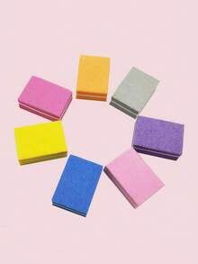 50 miếng dũa móng tay hai mặt, mút xốp mini. - Nhiều màu - Xem 8