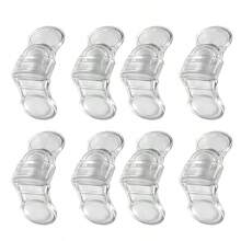 Bộ 20/16/12/8/4/1 chiếc Khóa góc đa chức năng màu trắng, trong suốt, đen - Khóa an toàn cho trẻ em, khóa chống trộm, khóa góc vuông, phù hợp cho trẻ sơ sinh và trẻ nhỏ, thiết kế thời trang, an toàn hiện đại, chất liệu nhựa bền, không cần khoan, thích hợp cho cửa tủ bếp, phòng ngủ, phòng khách, cũng có thể dùng làm khóa tủ lạnh. - Nhiều màu - Xem 15