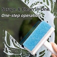 1 cái chổi cọ rửa tường phòng tắm, chổi chà gạch, dụng cụ gạt nước cửa sổ nhà, dụng cụ cạo gương. - A - Xem 3