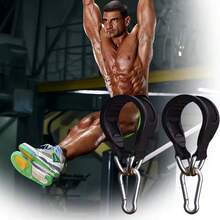 健身训练引体向上杆防滑吊带，多用途户外露营吊床带，沙袋带 - 彩色 - 查看 3