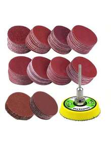 Bộ 50-100 đĩa mài 2 inch/50mm, độ nhám 60-2000, thích hợp cho phụ kiện dụng cụ xoay. - Nhiều màu - Xem 1