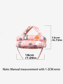 1pc Deer Horn Shaped Baby Anti-Collision Helmet, Toddler Anti-Fall Head Protection Cap, Breathable Washable All Season Essential For Baby Crawling And Walking - Multicolor - View 6