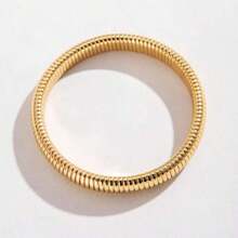 Stackable Spiral Snake Chain Bracelet, 44323814 - 白色 - 查看 2