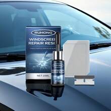Ruhong Windshield Chip Repair Kit- Fast & Lmpressive Repair, Long-Lasting Strength, Convenient Operation, Glass Crack Fix Tool Kit To Stop Cracks From Spreading,For Cracks In Various Glass Products Such As Mobile Phone Screens And Mirrors 20ml - Windshield Chip Repair Kit - View 8