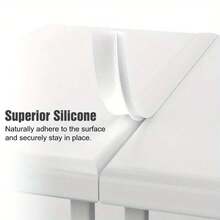 1 gói miếng bịt khe hở bếp bằng silicon, chất trám khe hở lò nướng chịu nhiệt, bịt kín các khe hở giữa bếp và mặt bàn, dễ dàng vệ sinh. - nhiều màu - Xem 14