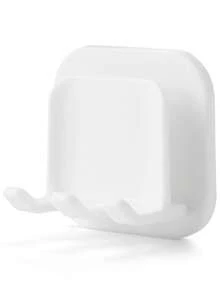 2件套壁挂式电动牙刷架套装，牙刷收纳架，牙刷支架，剃须刀架 - 彩色 - 查看 15