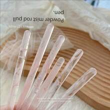 Bút kẻ viền móng nghệ thuật, cán màu hồng khói, cọ nối móng, cọ sơn gel móng tay có nắp đậy, dụng cụ làm móng nghệ thuật - Màu Hồng baby - Xem 4