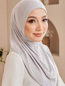 1pc Ready-To-Wear Solid Color Elastic Headband/Headscarf For Women,Beach,Holiday - Multicolor - View 3