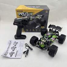 2.4G高速遥控越野车,遥控怪兽卡车赛车玩具,1:20比例2WD高速遥控越野车小型电动玩具车,全地形电动玩具车,儿童户外玩具,遥控怪兽卡车遥控车男孩礼物 - 1:20越野車 - 查看 12