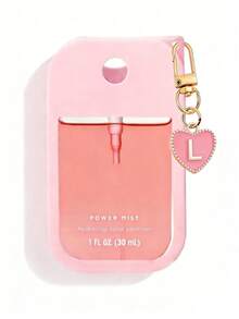 1 Set 1oz (30ml) No-Rinse Hand Sanitizer Spray Bottle Protective Case, 26 Designs Heart & Letter Pattern Silicone Anti-Drop Anti-Collision Protective Cover With Keychain, Suitable For Travel, Outdoor, Gift Use, Applicable For Halloween, Christmas - View 15