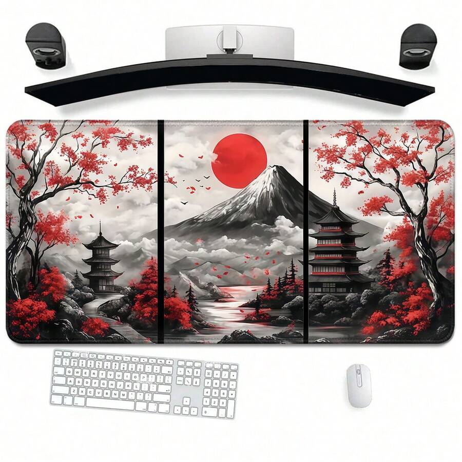 1. 高品质日式水墨画风格角色扮演游戏/集换式卡牌游戏垫 - 采用防滑橡胶底座和聚酯纤维表面,这款游戏垫是进行各种角色扮演游戏的理想之选 - 鼠標墊 - 查看 1