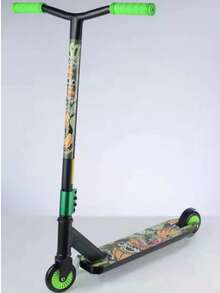Scooter de acrobacias de todos los niveles / Manillar giratorio 360° / Rodamientos ABEC-7 / Bicicleta deportiva de estilo BMX freestyle / Color aleatorio - Multicolor - Ver 2