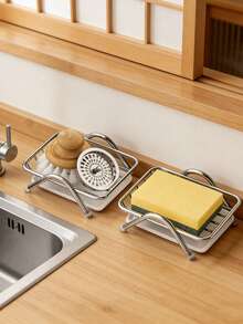 1 khay đựng xà phòng gia dụng có khay hứng nước - Dụng cụ sắp xếp đồ dùng nhà tắm và vệ sinh nhà bếp - Thiết kế hình chữ nhật hiện đại - Thích hợp cho phòng tắm, nhà vệ sinh và phòng tắm gia đình. - nhiều màu - Xem 10