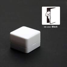 1pc Cute Poodle Shape Ink-Free Stamp, Press To Print, Healing Dog Image, Essential For Journals, Gifts, Decorations, Suitable For Students And Artistic Youth - Proud - View 16