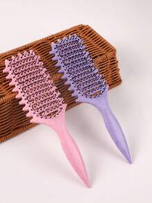 Bộ 6 cọ tạo kiểu tóc, bao gồm bình xịt, lược uốn tóc cải tiến, lược tạo độ phồng, lược đuôi nhọn, lược chải chân tóc và mũ ngủ. - Nhiều màu - Xem 9