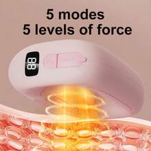 Máy mát-xa định hình cơ thể đa năng chính xác với chức năng nhiệt | Đai đốt mỡ eo và chân 3 trong 1 rảnh tay | Máy kích thích cơ bắp màn hình LCD thông minh - Spa định hình cơ thể cá nhân tại nhà của bạn 2000mAh - Xem 4