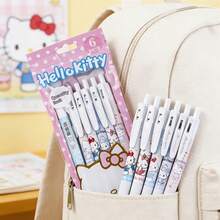 SANRIO 【三丽鸥系列畅销款】6支随机三丽鸥系列按动式圆珠笔，黑色墨水，书写流畅，返校必备，精美礼品 - 多色 - 查看 7