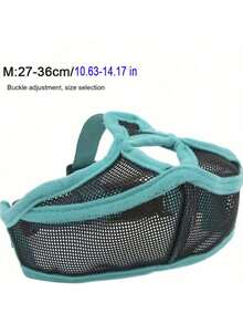 Soft Mesh Dog Muzzle, Suitable For Small, Medium And Large Dogs Such As Chihuahua, Poodle, Husky, Labrador, Breathable Dog Dental Guard To Prevent Biting And Grooming - Multicolor - View 11