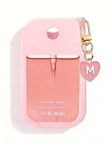 1 Set 1oz (30ml) No-Rinse Hand Sanitizer Spray Bottle Protective Case, 26 Designs Heart & Letter Pattern Silicone Anti-Drop Anti-Collision Protective Cover With Keychain, Suitable For Travel, Outdoor, Gift Use, Applicable For Halloween, Christmas - View 10