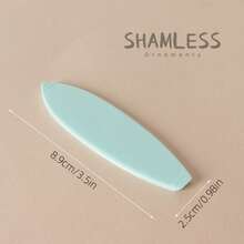 SHAMLESS Mint Blue Mini Surfboard Model, Suitable For Beach & Ocean Scene Decor, Summer Seaside Miniature Landscape, Doll House Outdoor Accessories, DIY Craft Micro Landscape, Surfing Party Favors, Decorative Figurine - Pastel Mint Blue_1pc - View 3