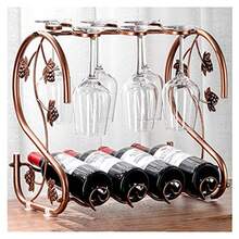 Wine Rack & Wine Glass Rack - comme sur la photo - Voir 6