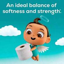 Mother's Day  Angel Soft Toilet Paper, Pack-6Mega Rolls = 24Regular Rolls, Soft And Strong Toilet Tissue - Toilet Paper, Tissue Paper, Roll, Paper Towels, Papel Toalla Para Cocina, Fuerza Regida, Cleaning Supplies, Buy One Get One Free, 2-Ply Durable Ti - 巨型捲 - 查看 6