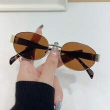3pcs/2pairs/1pair Metal Frame Diamond-Shaped Fashion Glasses, 2pcs Matching Combination Glasses For Alternating Wear, Essential For Driving, Fishing, Cycling, Vacation, Suitable For Daily Use And Outdoor Activities, Great Birthday Gift - Multicolor - View 14