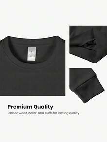 Meet Me At My Happy Place Sweatshirt, Family Vacation Shirt, Matching T-Shirt, Disneyland Sweatshirt, Vacay Shirt - 黑色 - 查看 4