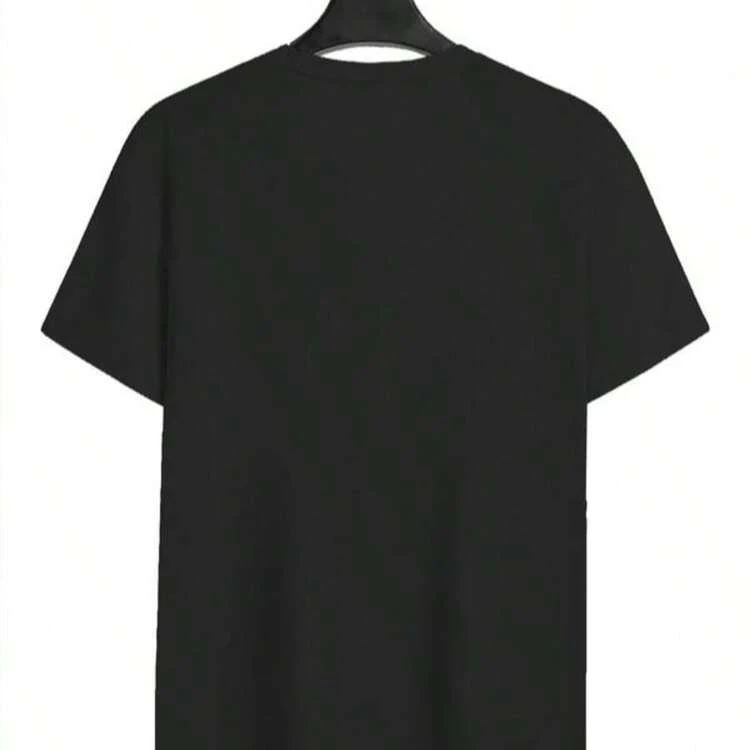 T-Shirt With Skeleton Graphic - Vintage Style - 黑色 3 - 查看 2