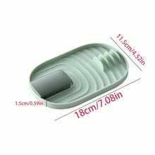 Giá đỡ nắp nồi, giá đựng đồ dùng nhà bếp đa năng tiện dụng, chống trượt. - Nhiều màu - Xem 2