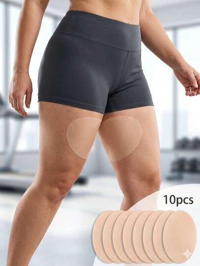 10/20/30 pièces Patch invisible anti-friction intérieur de cuisse, imperméable, résistant à la transpiration, autocollants de prévention des frottements pour les jambes, patch de soins corporels respirant contre les frottements des cuisses pour les voyages en plein air, les achats et le port quotidien, prévention des ampoules