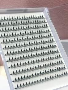 Grup de gene prefabricate, Mâner pentru extensii de gene 20D, Grup unic DIY din blană artificială de nurcă pufoasă, Grup de gene prefabricate, Tavă pentru gene Nagara, Grup de gene, Geană simplă, Geană, Gene false - D - Vizualizare 5