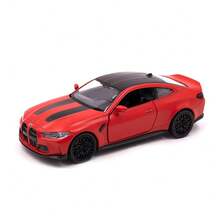 RMZ City 1:36 Alloy  M4 CSL Sports Car Model, Children's Toy Car, Friction Powered, Collectible Decoration, Birthday Gift For Boys - Multicolor - View 6