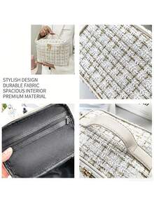 Large Capacity Multi-Functional Cosmetic Bag, Travel Makeup Organizer, Toiletry Bag, Ideal Gift For Women On Halloween, Christmas, Birthday And Other Holidays - Multicolor - View 4