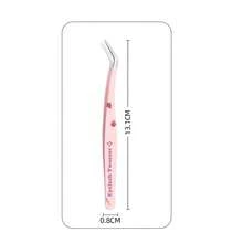 QIAO Bộ nhíp nhổ lông mi hình quả dâu tây dễ thương, nhíp nhổ lông mi bằng thép không gỉ chính xác dùng cho nối mi, làm móng và thủ công, bộ nhíp chuyên nghiệp chống tĩnh điện. - Nhiều màu - Xem 6