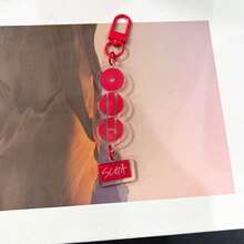 1个KPOP《阿里郎》唱片造型吊坠钥匙扣，RM、JIN、J-HOPE、JIMIN、V限量版周边，ARMY粉丝必备，可挂在背包上或装饰车钥匙，韩国流行音乐周边 - 彩色 - 查看 10