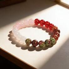 天然石幸运手链 - 招财纳福，能量疗愈水晶饰品，男女皆宜 - 多色 - 查看 2