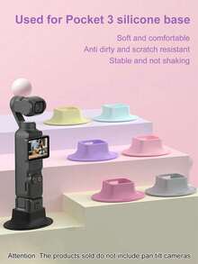 Non-Base Model, Silicone Fixed Holder Base Expansion Accessory Suitable For Pocket 3 Handheld Camera - View 2