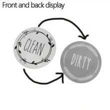 Dishwasher Magnet Clean Dirty Sign, Double-Sided Clean/Dirty For Stainless Steel Dishwashers, Magnetic Home And Kitchen Gadgets - H - View 10