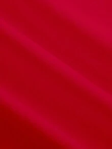 Women's 100% Cotton T-Shirt With "Baseball Mom" Print, Soft And Breathable Round-Neck T-Shirt For Autumn And Winter, Y2K Millennium Style, Street Fashion, Moisture-Wicking, Casual Wear, Suitable For Celebrations And Parties, Holiday Attire! - 紅色 - 查看 2